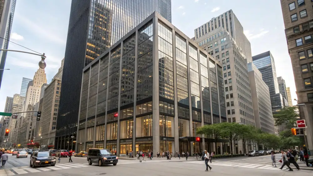 NYC commercial building covered under Local Law 88 compliance requirements