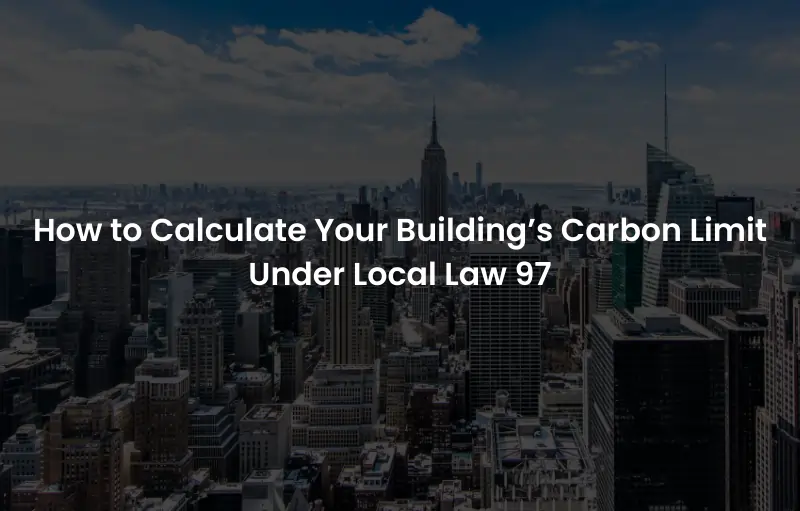 Local Law 97 carbon limit
