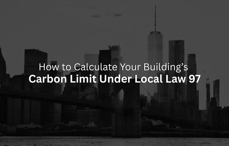 Local Law 97 carbon limit calculation