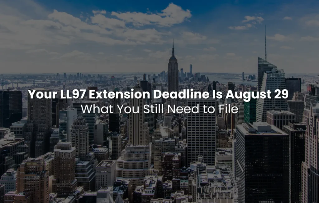 LL97 Extension Deadline