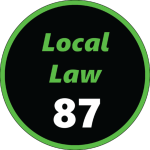 Local Law 87